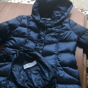 Tahari packable down coat